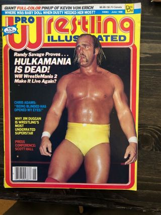 Pro Wrestling Illustrated June 1986 Unfortunately Hulkamania Wasn’t Dead