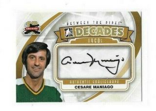 2012 Itg Between The Pipes Decades 1960s Cesare Maniago Goaliegraph