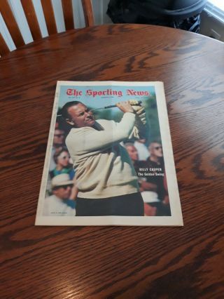 March 8,  1969 - The Sporting News - Golf Great Billy Casper