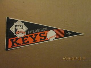 Frederick Keys Vintage 2002 Logo Minor League Baseball Pennant