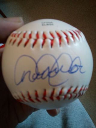 Derek Jeter Signed Autographed Baseball York Yankees Captain