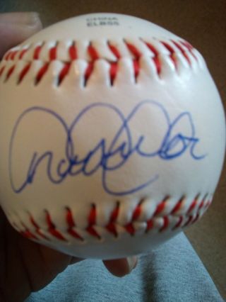 Derek Jeter signed Autographed baseball York Yankees captain 2