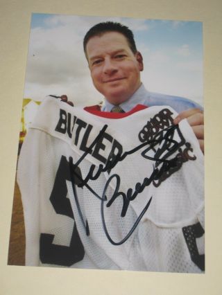 Georgia Bulldogs Kevin Butler Signed 4x6 Photo Uga Football Autograph 1a