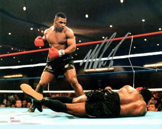 Mike Tyson Certified Authentic Autographed Signed 8x10 Photo Jsa 123806
