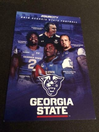 2019 Georgia State College Football Pocket Schedule