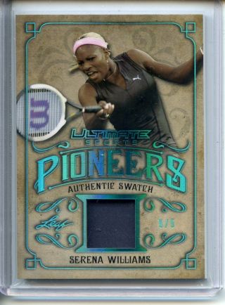 2019 Leaf Ultimate Sports Ultimate Pioneers Serena Williams 5/5