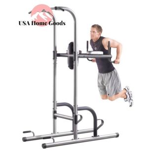 XR 10.  9 Power Tower Multi - Grip Pull Up Station Gym Fitness Exercise Equipment 3