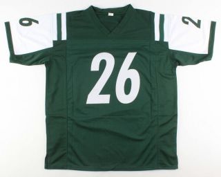Le ' Veon Bell Signed York Jets Jersey (Beckett) 2×Pro Bowl (2014,  2016) RB 3