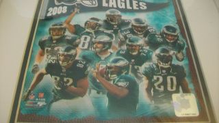 FRAMED 2008 PHILADELPHIA EAGLES LINCOLN FINANCIAL FIELD OPENING DAY FDC 9/7/08 3