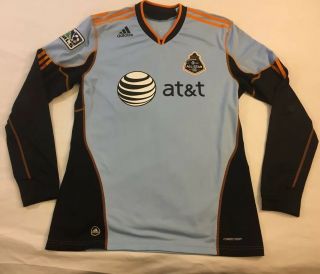 Men’s Adidas 2010 Mls All Star Game Long Sleeve Soccer Jersey Adult Xl Houston