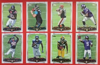 2014 Topps 440 - Card Complete Football Factory Set,  (4) Rookie Variations 2