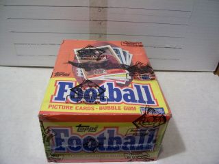 1988 Topps Football 36 Pack Bbce Wrapped Box 99 Rc 