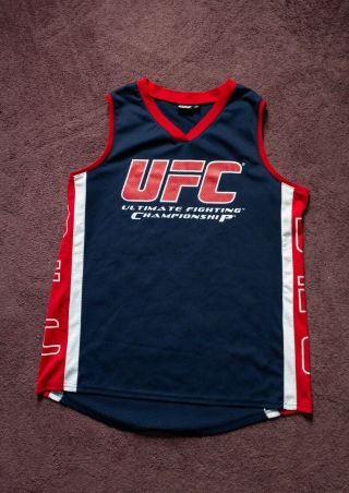 Ufc Mens Jersey Ultimate Fighting As Real As It Gets Size Xl Made In Usa
