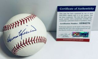 Harmon Killebrew Signed Autograph Mlb Baseball Psa/dna Minnesota Twins Auto