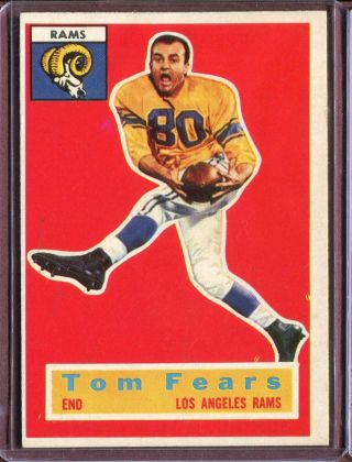 1956 Topps 42 Tom Fears Ex D95314