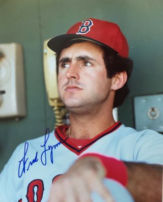 Fred Lynn Red Sox 1975 Roy & Al Mvp,  9x All Star Autographed 8x10 2 W/coa