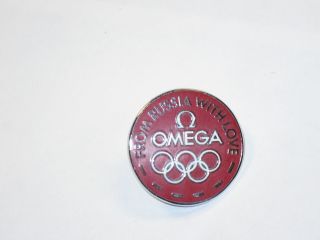 2014 Sochi Russia Olympic Pin From Russia With Love Omega