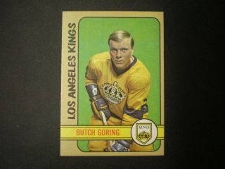 1972 - 73 Topps Nhl Kings Butch Goring Card 72