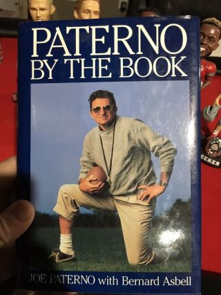 Joe Paterno Signed Book Penn State College Football