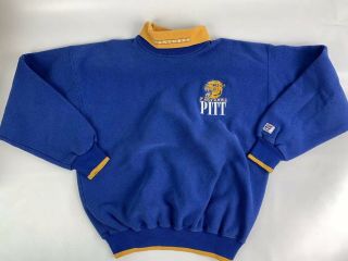 Vintage Pitt Panthers Old School Sweatshirt Pittsburgh Hail To Pitt Mens Xl A400