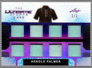 Arnold Palmer 2019 Leaf Ultimate Sports Game 8 Piece Swatch 1/7 1/1?
