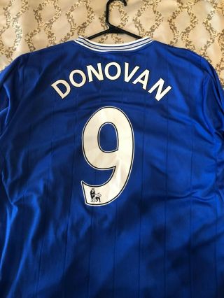 Landon Donovan Everton Le Coq Sportif Longsleeve Jersey Size XL 2