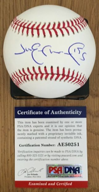 Jim Edmonds W/ 15 Licensed Psa/dna Authenticated Signed Major League Baseball