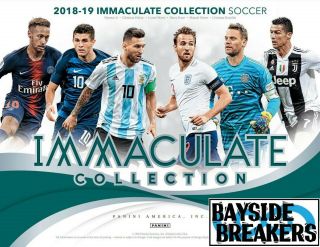 Mexico 2018 - 19 Panini Immaculate Soccer Full Case (6 Box) Break 1
