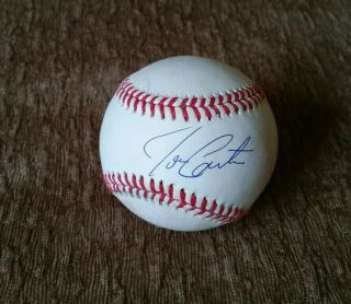 Joe Carter Signed Autographed Rawlings Baseball Toronto Blue Jays Jsa
