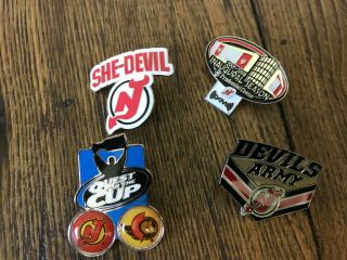 Devil Hockey Pins
