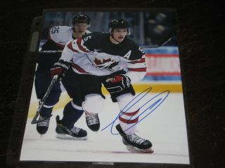 Thomas Chabot Autographed Team Canada " World Juniors " 8x10 Photo Ottawa Senators