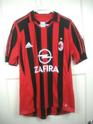 Acm Adidas Climacool Ac Milan Soccer Football Jersey Zafira Men 