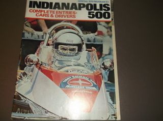 Vintage Indianapolis 500 Official 1979 Program - Complete Entries: Cars&drivers
