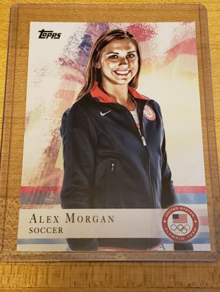 2012 Topps Usa Olympic Team Soccer Alex Morgan 90 Card