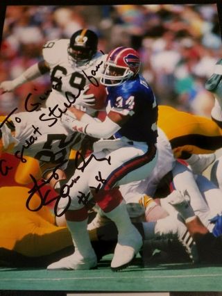 Lupe Sanchez Autographed 8x10 Photo 3 - Pittsburgh Steelers