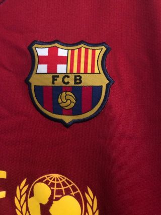 FC Barcelona Home Jersey Medium 2008 - 2009 2