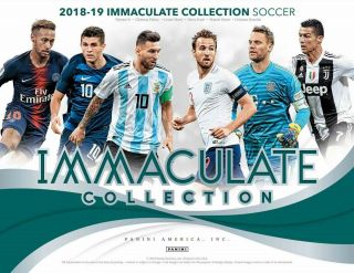 Random Hit Group Break 2018 - 19 Immaculate Soccer Panini 5 Auto Or Mem Box 2 6