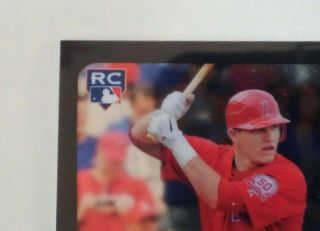 2011 Bowman Chrome Refractor Mike Trout ROOKIE RC 175 6