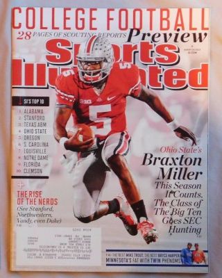 2013 Sports Illustrated College Preview Braxton Miller Ohio State