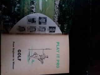Play it Pro Golf Guide.  Wilson Sporting Goods 1960 Paperback 3
