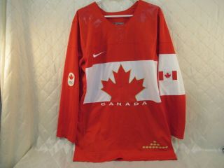 Canadian Olympics Nike Jersey Red And White Canada Hockey Size Medium 2014