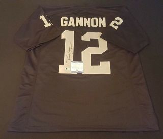 Rich Gannon Raiders Signed Jersey Bas Beckett 100 Real Auto