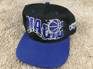 Vintage Orlando Magic Hat G Cap Snapback Wave 90s Basketball Jersey Shirt Shaq