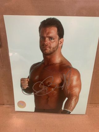 Wwe Wwf Chris Benoit Hand Autographed Signed 8x10 Photo
