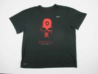 Nike Ohio State Buckeyes - Black Dri - Fit Short Sleeve Shirt (3xl) -