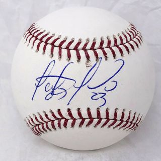 Fernando Tatis Jr.  Padres Autographed Major League Game Baseball Jsa