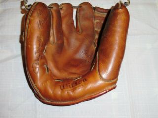 Vintage 1955 - 1959 Wilson A2192 Billy Martin Ball Hawk Baseball Glove Yankees Lh