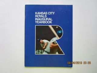 Vintage 1969 Kansas City Royals Hi Grade Inaugural Yearbook,  1986 K.  C.  Yb