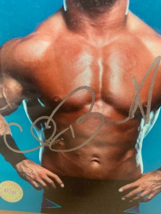 WWE WWF Chris Benoit Autographed Hand Signed 8x10 Photo 2