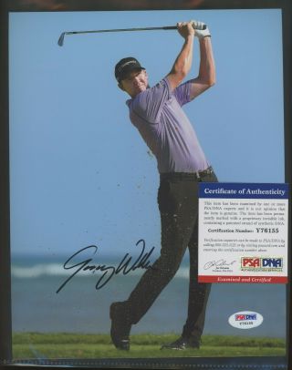 Jimmy Walker Golf Signed 8x10 Photo Auto Autograph Psa Dna